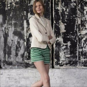 ANTHRO CARTONNIER PIPED BOY BLAZER 4 White